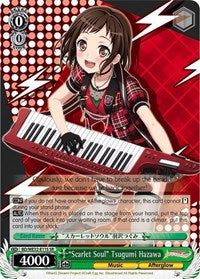 "Scarlet Soul" Tsugumi Hazawa [BanG Dream! Girls Band Party! Premium Booster] | Gear Gaming Fayetteville