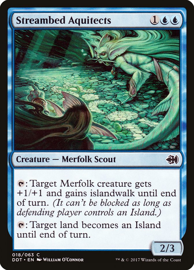 Streambed Aquitects [Duel Decks: Merfolk vs. Goblins] | Gear Gaming Fayetteville