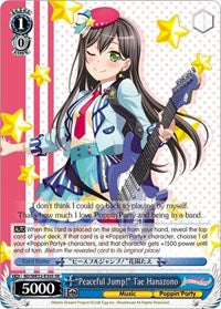 "Peaceful Jump!" Tae Hanazono [BanG Dream! Girls Band Party! Premium Booster] | Gear Gaming Fayetteville