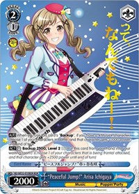 "Peaceful Jump!" Arisa Ichigaya (BDR) [BanG Dream! Girls Band Party! Premium Booster] | Gear Gaming Fayetteville