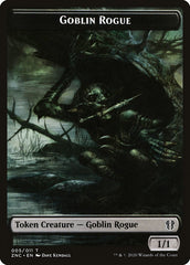 Faerie Rogue // Goblin Rogue Double-Sided Token [Zendikar Rising Commander Tokens] | Gear Gaming Fayetteville