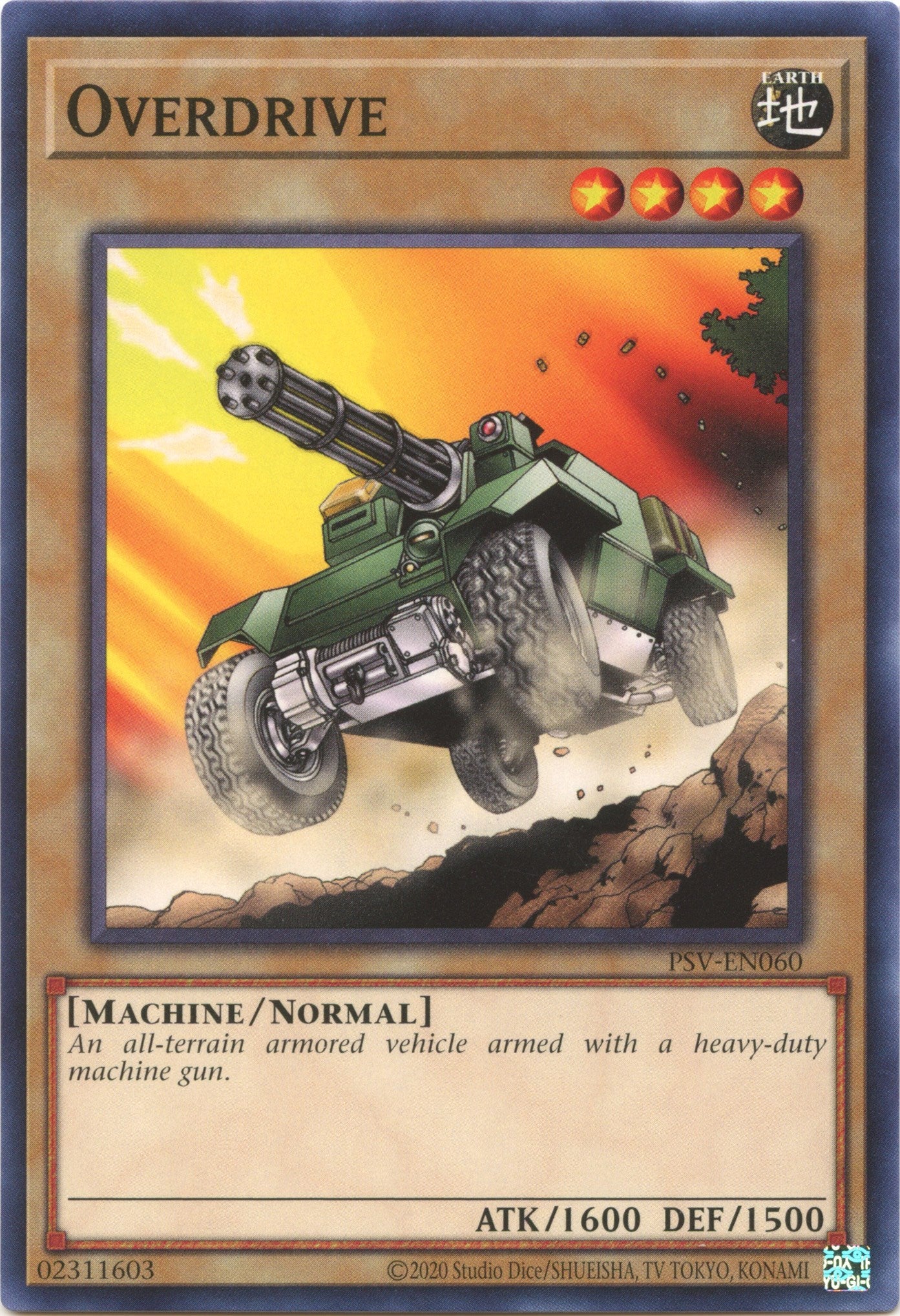 Overdrive (25th Anniversary) [PSV-EN060] Common | Gear Gaming Fayetteville