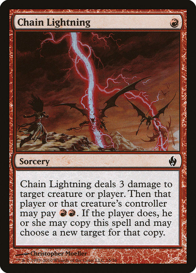 Chain Lightning [Premium Deck Series: Fire and Lightning] | Gear Gaming Fayetteville