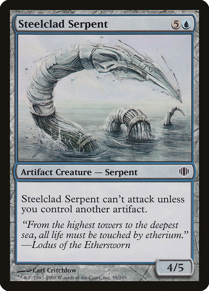 Steelclad Serpent [Shards of Alara] | Gear Gaming Fayetteville