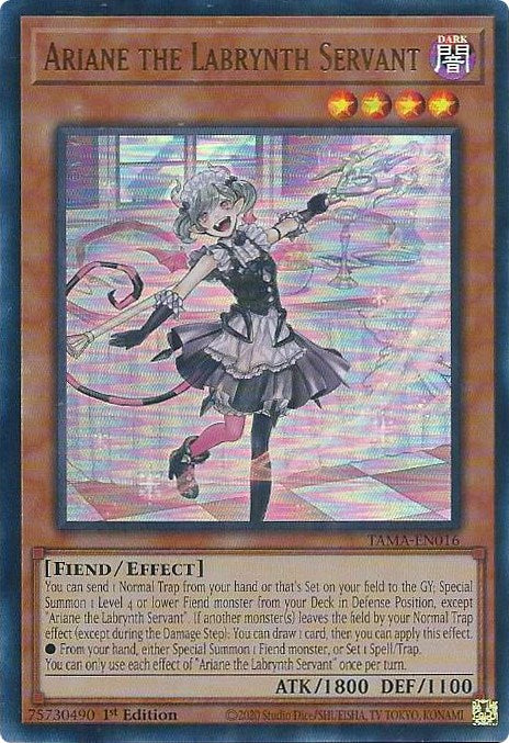 Ariane the Labrynth Servant [TAMA-EN016] Ultra Rare | Gear Gaming Fayetteville