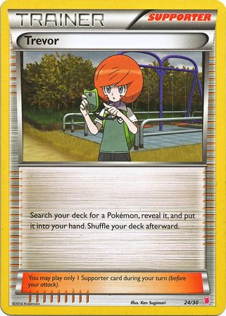 Trevor (24/30) [XY: Trainer Kit 1 - Wigglytuff] | Gear Gaming Fayetteville
