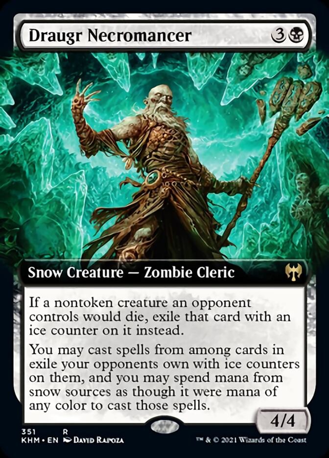 Draugr Necromancer (Extended Art) [Kaldheim] | Gear Gaming Fayetteville