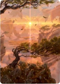 Windswept Heath Art Card [Zendikar Rising Art Series] | Gear Gaming Fayetteville