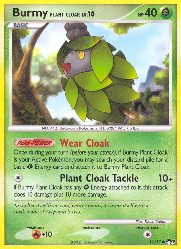 Burmy Plant Cloak (11/17) [POP Series 7] | Gear Gaming Fayetteville