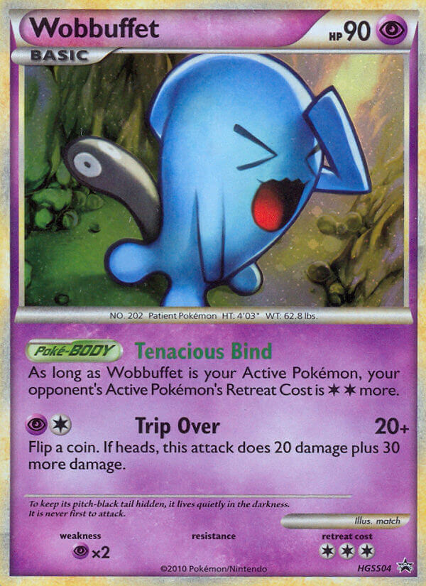 Wobbuffet (HGSS04) [HeartGold & SoulSilver: Black Star Promos] | Gear Gaming Fayetteville