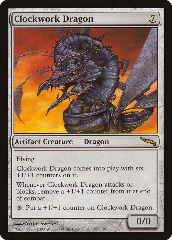 Clockwork Dragon [Mirrodin] | Gear Gaming Fayetteville