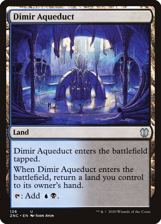 Dimir Aqueduct [Zendikar Rising Commander] | Gear Gaming Fayetteville