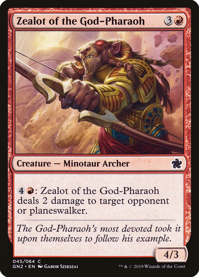 Zealot of the God-Pharaoh [Game Night 2019] | Gear Gaming Fayetteville