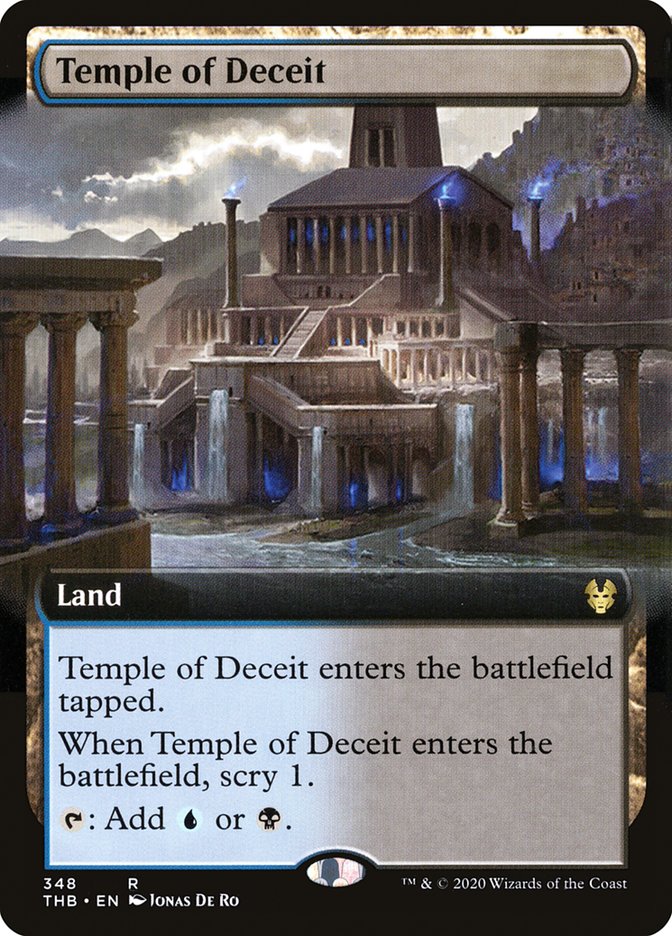 Temple of Deceit (Extended Art) [Theros Beyond Death] | Gear Gaming Fayetteville