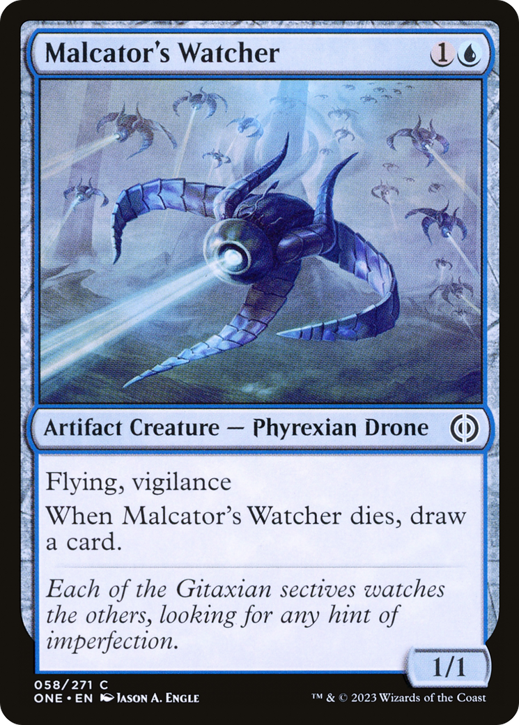 Malcator's Watcher [Phyrexia: All Will Be One] | Gear Gaming Fayetteville