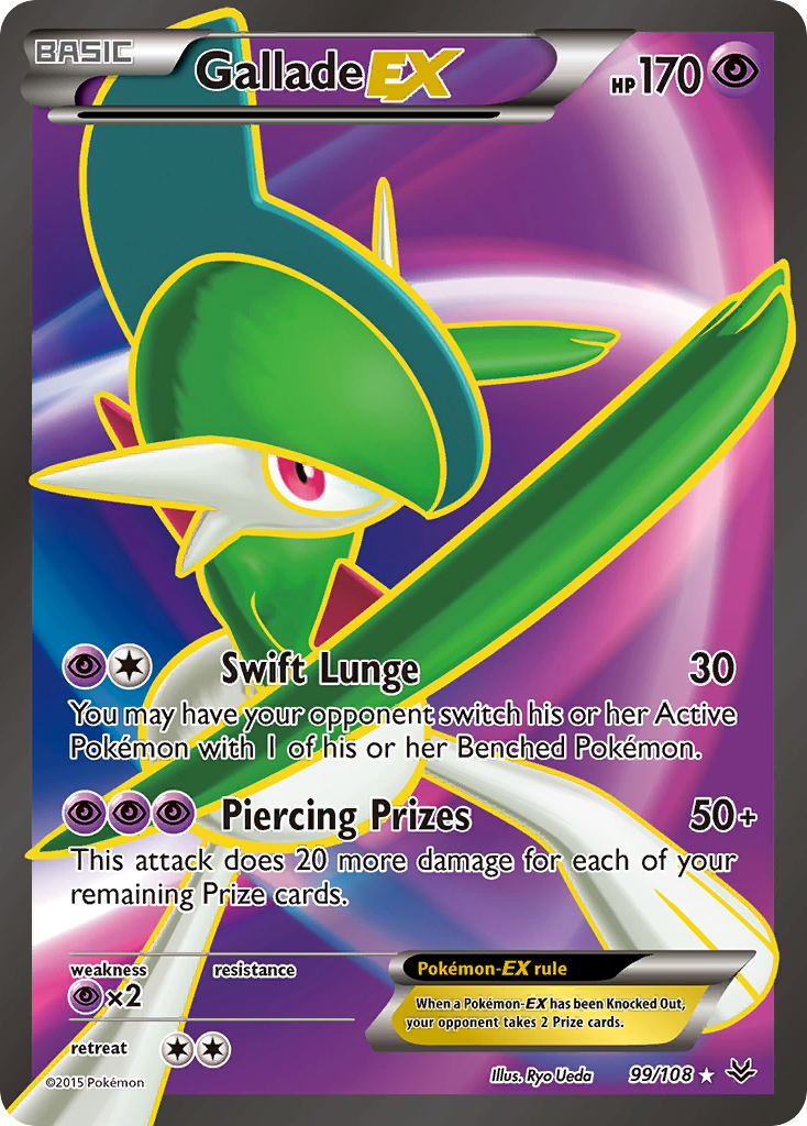 Gallade EX (99/108) [XY: Roaring Skies] | Gear Gaming Fayetteville