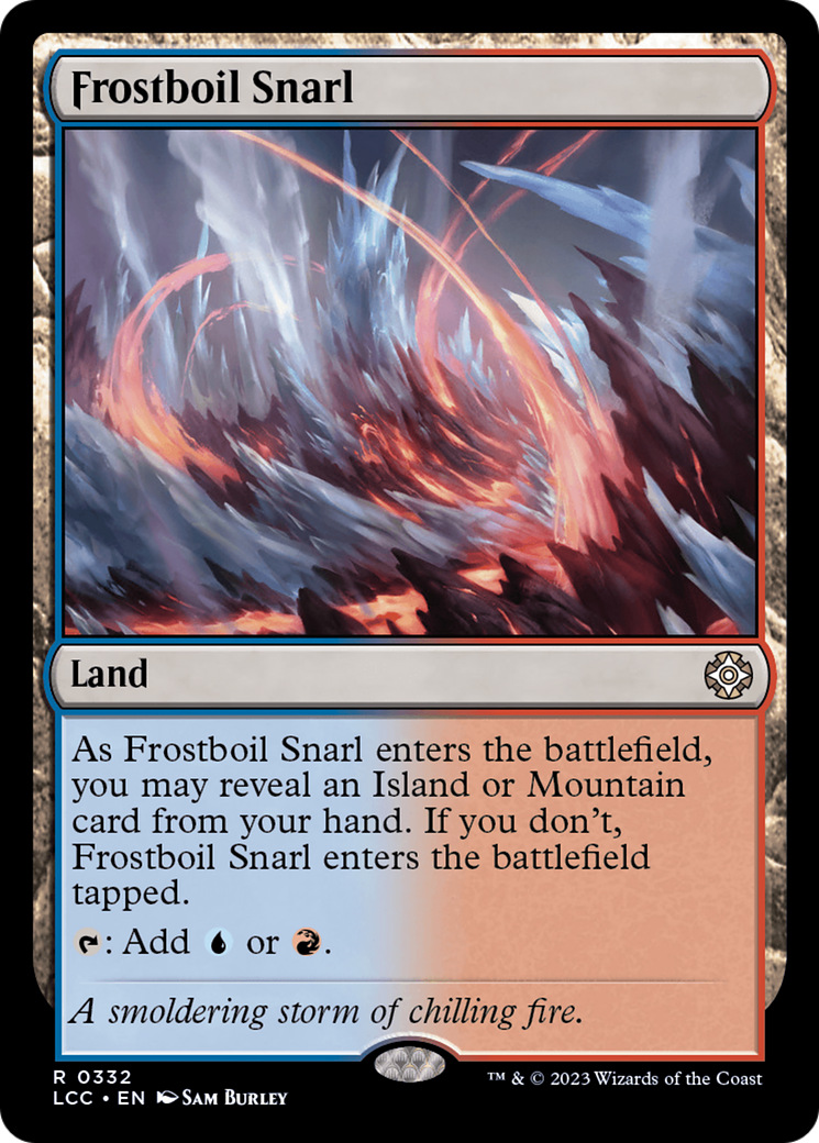 Frostboil Snarl [The Lost Caverns of Ixalan Commander] | Gear Gaming Fayetteville