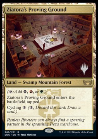 Ziatora's Proving Ground (Promo Pack) [Streets of New Capenna Promos] | Gear Gaming Fayetteville