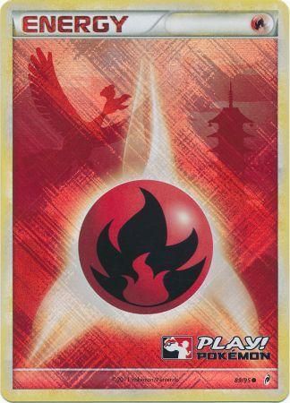 Fire Energy (89/95) (Play Pokemon Promo) [HeartGold & SoulSilver: Call of Legends] | Gear Gaming Fayetteville