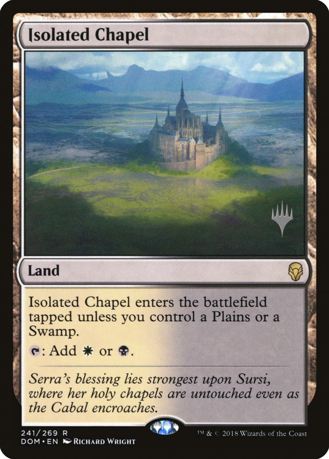 Isolated Chapel (Promo Pack) [Dominaria Promos] | Gear Gaming Fayetteville