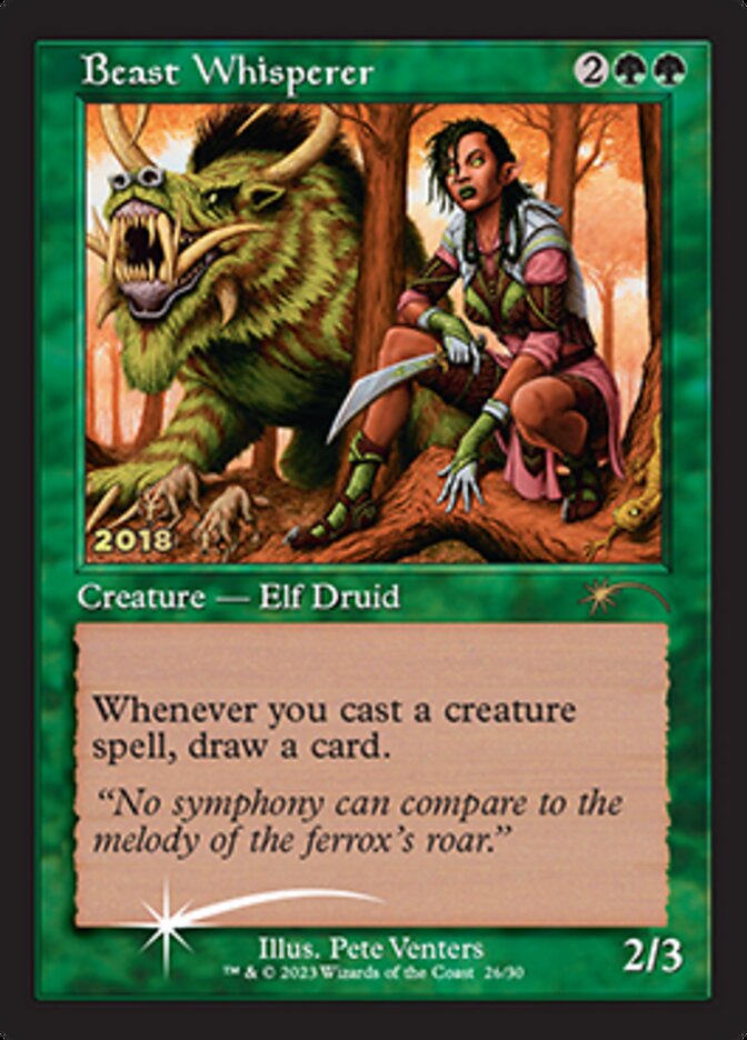 Beast Whisperer [30th Anniversary Promos] | Gear Gaming Fayetteville