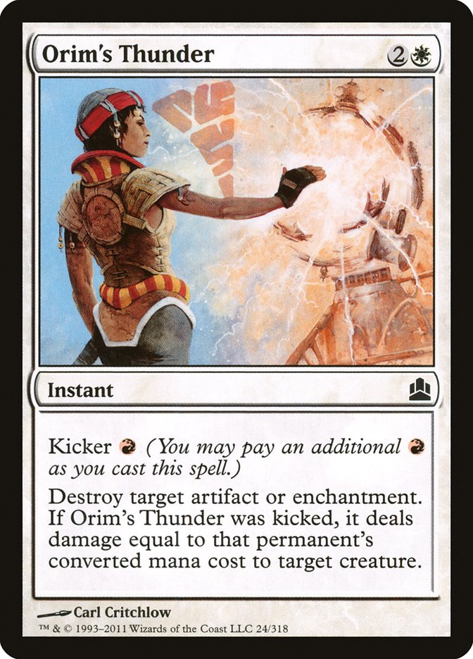 Orim's Thunder [Commander 2011] | Gear Gaming Fayetteville