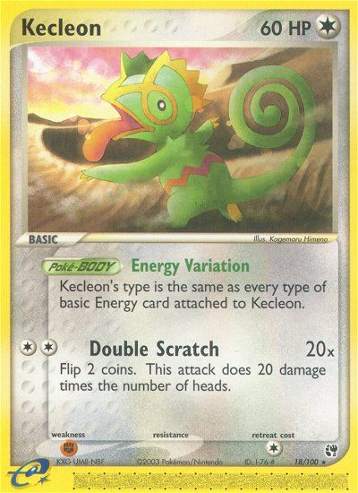 Kecleon (18/100) [EX: Sandstorm] | Gear Gaming Fayetteville