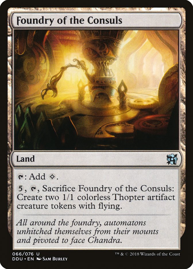 Foundry of the Consuls [Duel Decks: Elves vs. Inventors] | Gear Gaming Fayetteville