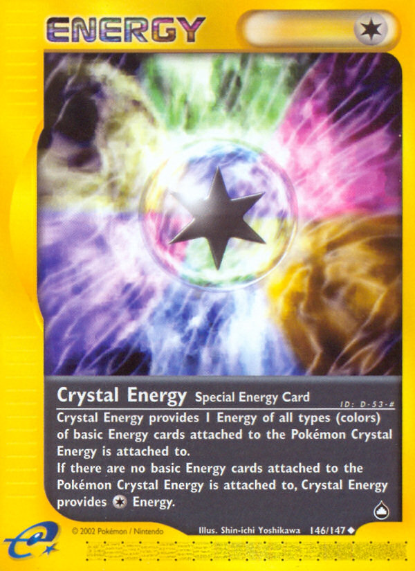 Crystal Energy (146/147) [Aquapolis] | Gear Gaming Fayetteville