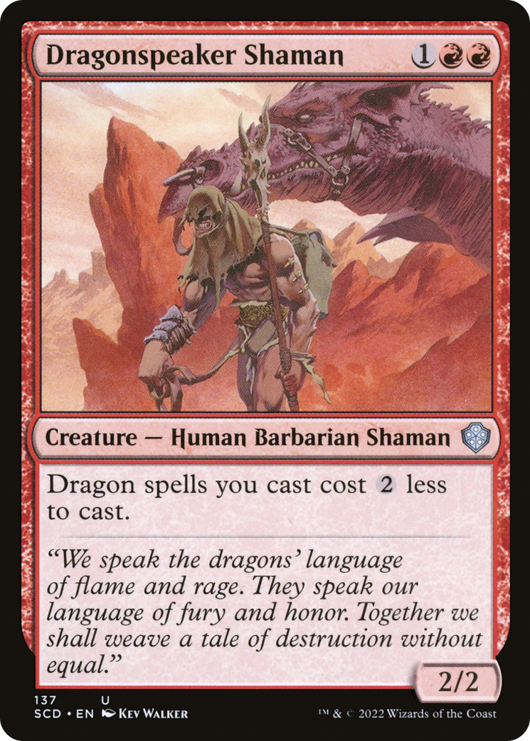 Dragonspeaker Shaman [Starter Commander Decks] | Gear Gaming Fayetteville