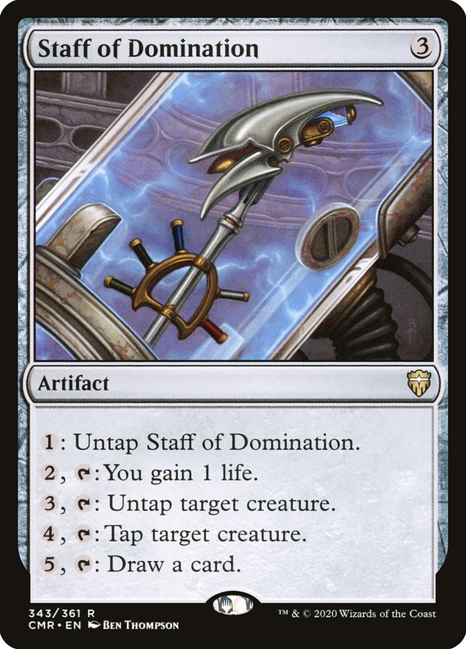 Staff of Domination [Commander Legends] | Gear Gaming Fayetteville