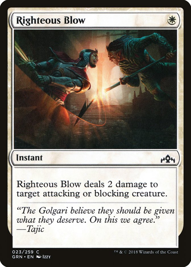 Righteous Blow [Guilds of Ravnica] | Gear Gaming Fayetteville