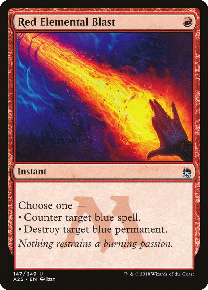 Red Elemental Blast [Masters 25] | Gear Gaming Fayetteville