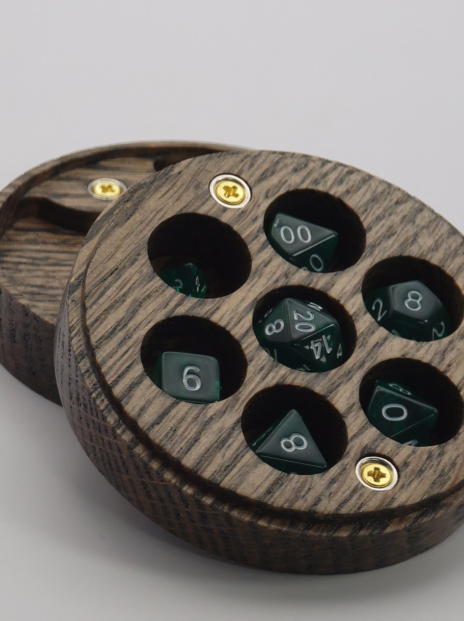 Ebon Rook - Micro Round Dice Box | Gear Gaming Fayetteville