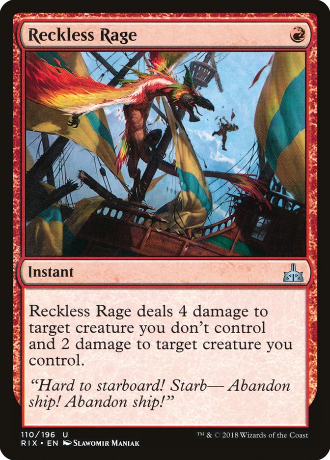 Reckless Rage [Rivals of Ixalan] | Gear Gaming Fayetteville