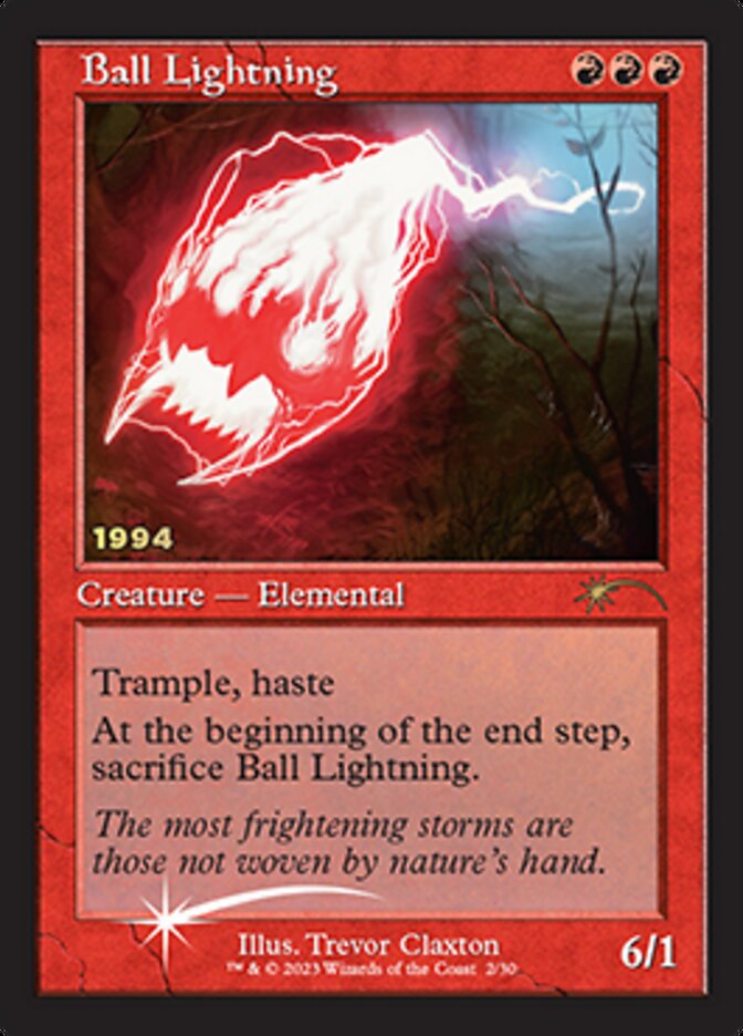 Ball Lightning [30th Anniversary Promos] | Gear Gaming Fayetteville