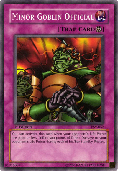Minor Goblin Official [PSV-052] Common | Gear Gaming Fayetteville