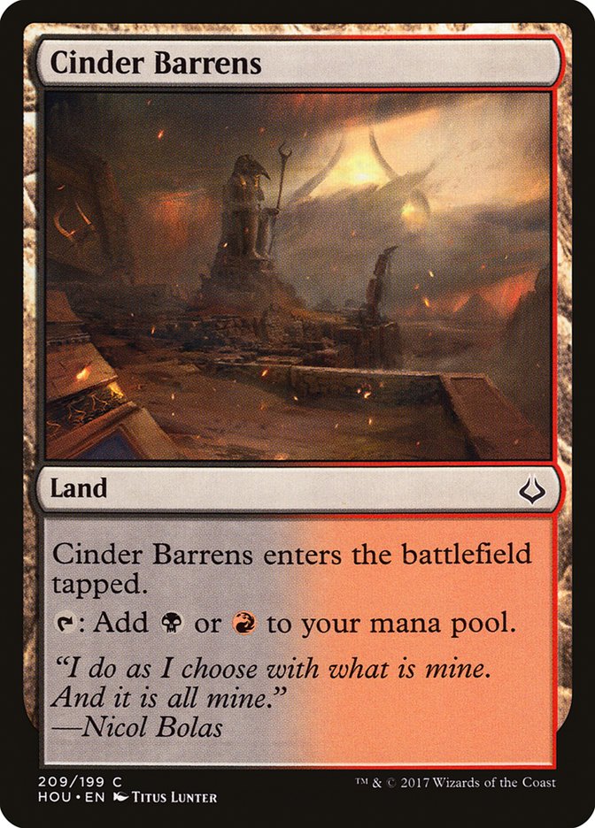 Cinder Barrens [Hour of Devastation] | Gear Gaming Fayetteville