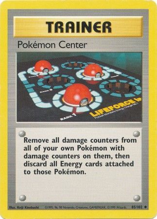 Pokemon Center (85/102) [Base Set Unlimited] | Gear Gaming Fayetteville