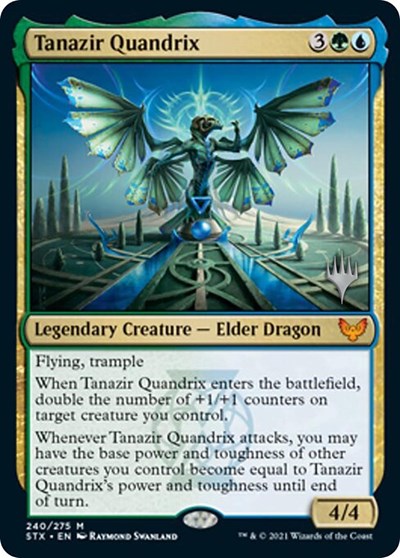 Tanazir Quandrix (Promo Pack) [Strixhaven: School of Mages Promos] | Gear Gaming Fayetteville