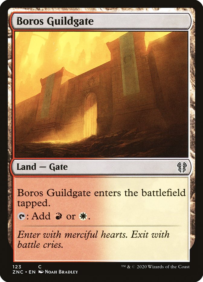 Boros Guildgate [Zendikar Rising Commander] | Gear Gaming Fayetteville