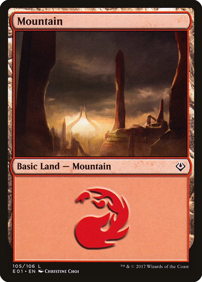 Mountain (105) [Archenemy: Nicol Bolas] | Gear Gaming Fayetteville