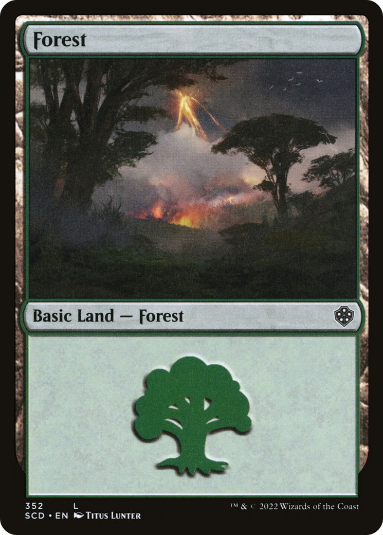 Forest (352) [Starter Commander Decks] | Gear Gaming Fayetteville