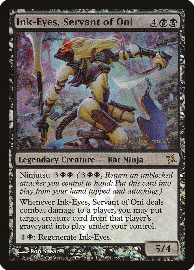 Ink-Eyes, Servant of Oni [Betrayers of Kamigawa Promos] | Gear Gaming Fayetteville