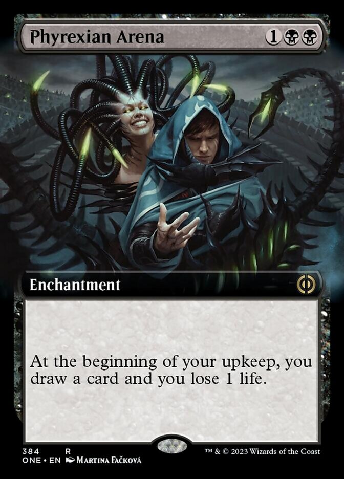 Phyrexian Arena (Extended Art) [Phyrexia: All Will Be One] | Gear Gaming Fayetteville