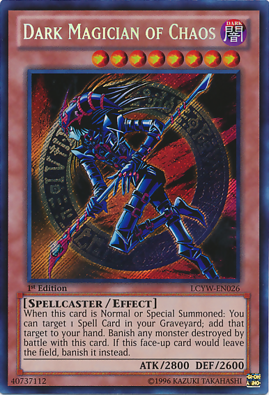 Dark Magician of Chaos [LCYW-EN026] Secret Rare | Gear Gaming Fayetteville