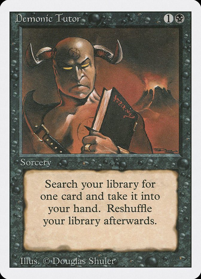 Demonic Tutor [Revised Edition] | Gear Gaming Fayetteville