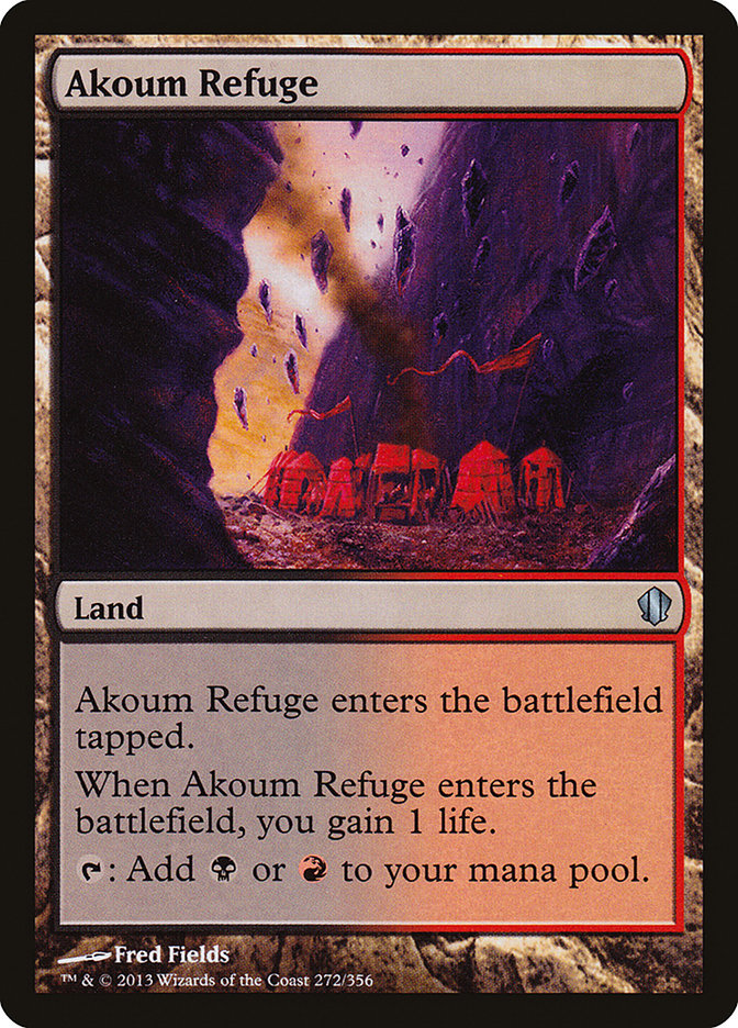 Akoum Refuge [Commander 2013] | Gear Gaming Fayetteville