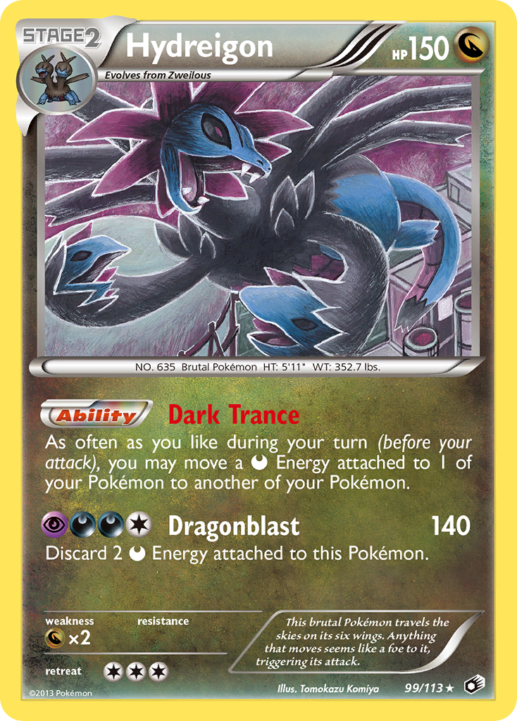 Hydreigon (99/113) [Black & White: Legendary Treasures] | Gear Gaming Fayetteville