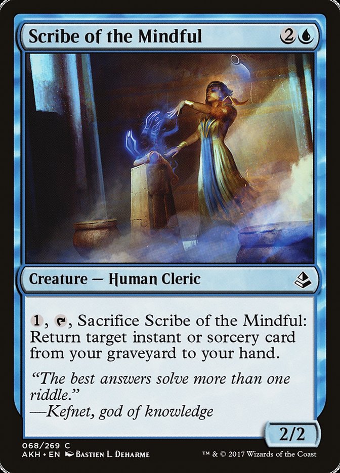 Scribe of the Mindful [Amonkhet] | Gear Gaming Fayetteville